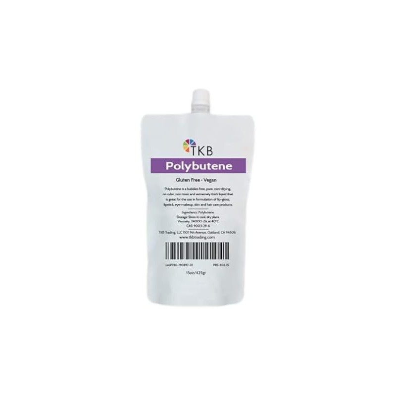 TKB Trading, LLC- TKB Polybutene Ingrediente cosmético aditivo transparente para