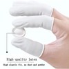 480PCS Latex Finger Cots, Disposable Finger Protector, Durable High Elastic