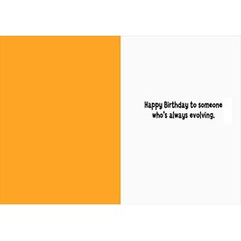 RSVP Funny Birthday Greeting Card - Old Photo : Butterfly and Policeman Funny/Humorous,Blue,5" x 7",GC-B3187A