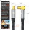 CSL - 7.5 m Antenna Cable Angled with Braiding 8k
