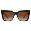 Fozono Large Cat Eye Sunglasses for Women Trendy Oversized Square