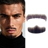 Fake Beard Goatee Mustache Realistic 100% Full Hand Tied Facial