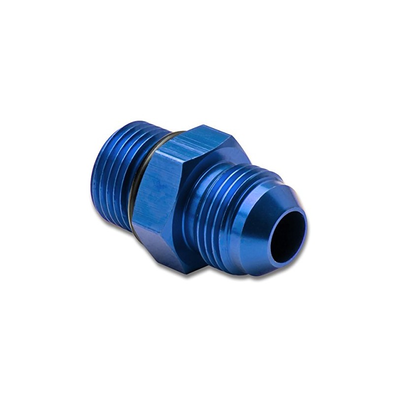 Auto Dynasty 8AN Anodized T-6061 Aluminum Blue Straight Oil Line