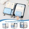 BAGAIL 8 Set Packing Cubes Luggage Packing Organizers for Travel