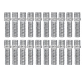 20Pcs Wheel Stud Conversion Screw Adapter 32mm Shank for TT A3 S3 A4 S4 A5 S5 A6 S6 A8 A7 S7 Q5 Q7 SQ5 M14x1.25-M12x1.5