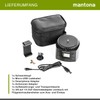 Mantona Electric 360° Panoramic Head - Programmable Tripod Head for
