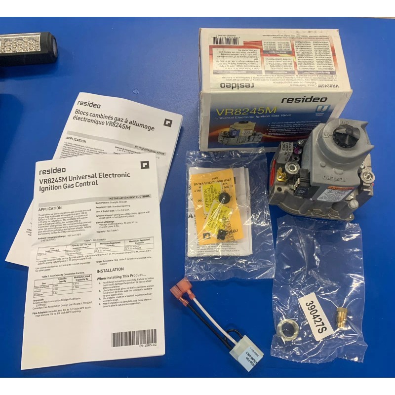 HONEYWELL UNIVERSAL ELEC. IGN. GAS CONTROL VALVE VR8245M2530