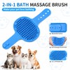 7Pcs Dog & Cat Grooming Kit, Deshedding Brush, Bath Scrubber,
