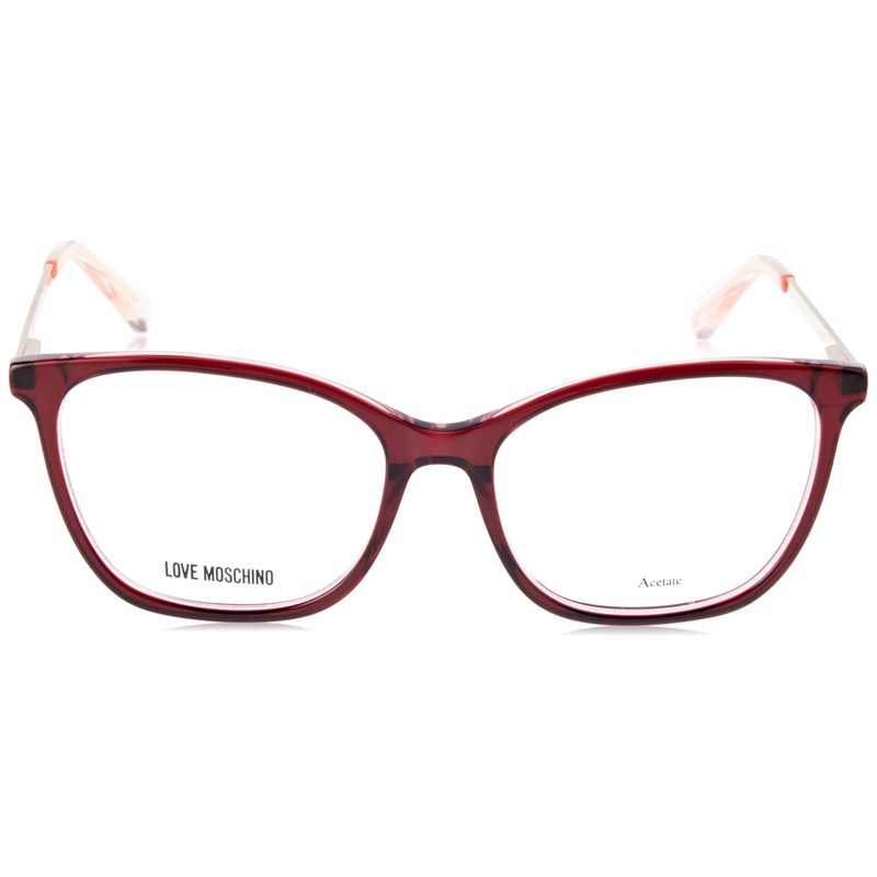 MOSCHINO LOVE MOL622 LHF BURGUNDY_ 54/16/140 WOMAN Eyewear Frame