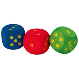 Volley - Foam Dice - Eye Cube Game Nursery Primary School