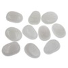 QTTLLI 20Pcs 4.5CM Large Glow Pebbles Glow in The Dark