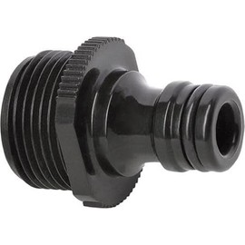 Fiskars sprinkler adapter, For all sprinklers, Universal size, 15 g, Black, 1027089