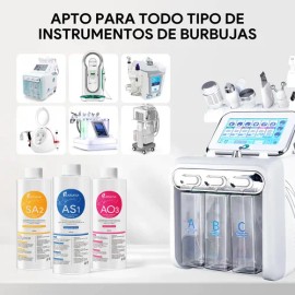 Kit Soluciones Hydrafacial As1 Sa2 Ao3 Hydradermabrasion                                                                                              