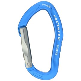 roc'teryx RTAF841KS-BL Carabiner Zion Straight Blue (Gray Gate)