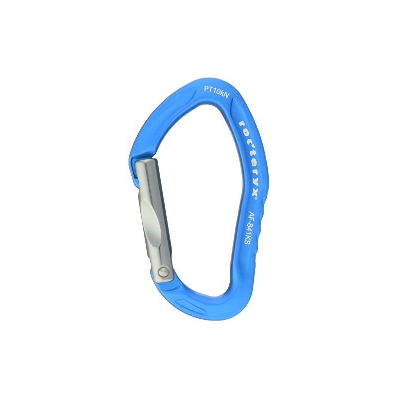 roc'teryx RTAF841KS-BL Carabiner Zion Straight Blue (Gray Gate)
