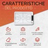 TEBASKET Lavagna da allenatore da pallacanestro, lavagna tattica professionale, doppio