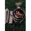 Robens Lumberjack Wood Stove, Silver, 13.5 x 16 cm