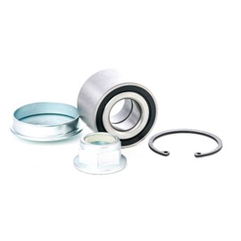RIDEX Wheel Bearing Kit 654W0003 Rear without ABS Sensor Ring