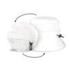 Toutacoo, Summer Sun Hat, Foldable in Integrated Pocket, Cotton Touch,