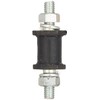 TRUSCO TOH-1216D Hex Anti-Vibration Rubber Dual Bolts with Load Capacity