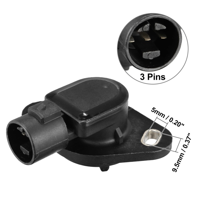 X AUTOHAUX Car Throttle Position Sensor Replacement 16400-P06-A11