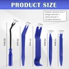 Jotia 5Pcs Car Trim Removal Tool Kit, Plastic Panel Fastener