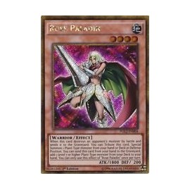 Yu-Gi-Oh! - (x3) Cards - Rose Paladin (PGL2-EN004) - Premium Gold: Return of the Bling - 1st Edition - Gold Secret Rare