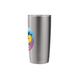 Alligator With Sunglasses Retro Vintage Gator animal nature Stainless Steel Insulated Tumbler