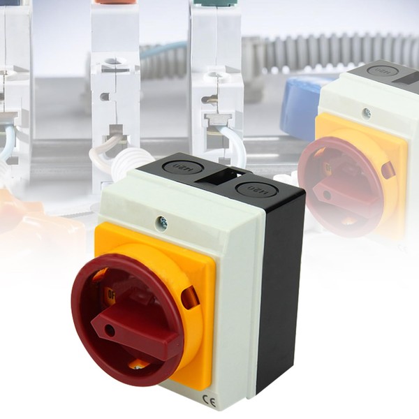Main Switch 3-Pin Rotary Switch Off Switch: Nizirioo Circuit Breaker