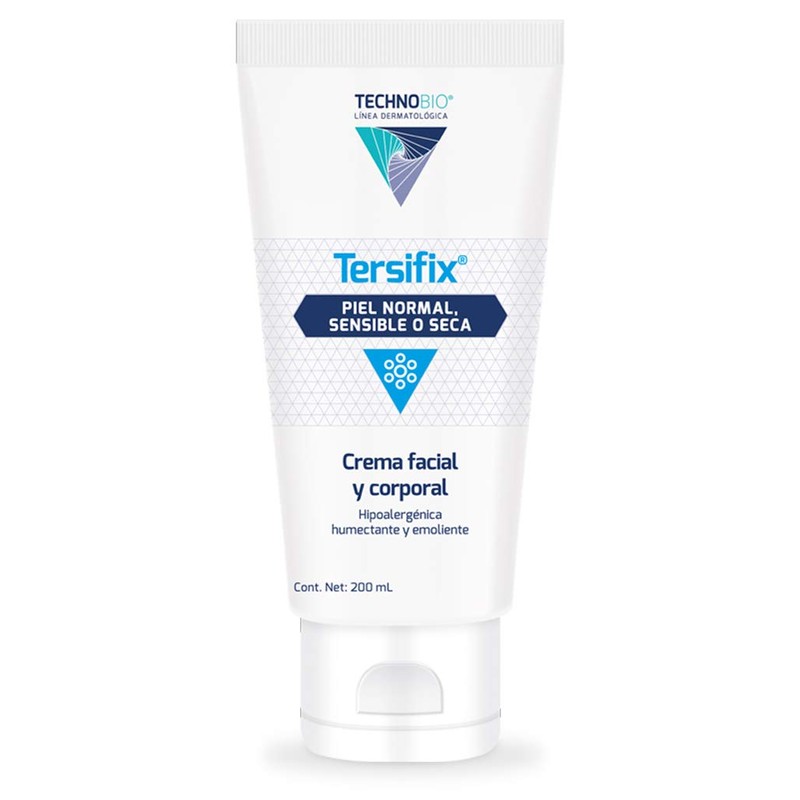 TERSIFIX - Crema corporal hipoalergénica de alta absorción, 200ml -