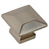 GlideRite Hardware 5101-SN-10 1.375 inch Satin Nickel Square Cabinet Knobs 10 Pack