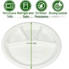 PRISTINE ENTERPRISE DISPOSABLE Biodegradable Extra Strong Hold baggase plate pack