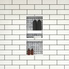 Tile Redi USA RNT1620D-14 Niche Triple Recessed Shower Shelf, Three