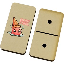 Azeeda 'Gravity Is Stupid' Domino Set & Box (DM00052096)