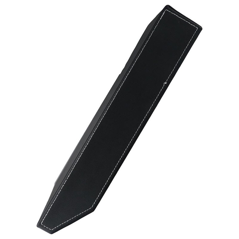 Risedot Black Leather Letter Tray Desk Organizer Document Holder Perfect