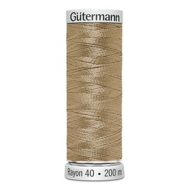 Gütermann 709700/1055 Beige Every Rayon 40 Machine Embroidery Thread 200 m
