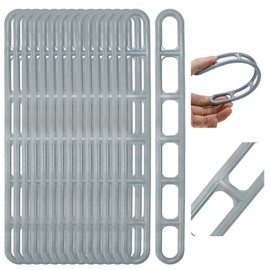 VGECEE Plastic Guy Element, Pack of 25 Ladder Guy Elements for Awnings, Rubber Camping Guy Element, Rubber Tensioner, Awning Tensioner, Tent Rubbers for Tents, Awnings, Canopies