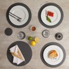 Vacavaliente Coaster, Recycled Leather, Grey