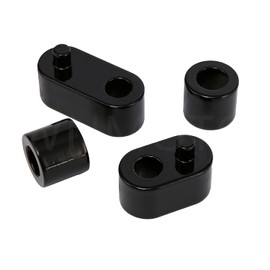 Floorboard Extension Spacer Kit Compatible with Harley Touring FLHT FLHR FLTR FLHX 2009-2018, FL Trikes 2009-2013 (3/4'')