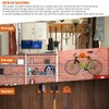 Garage Organization Weed Eater Holder Shed Organizer, Trimmer Rack Garden