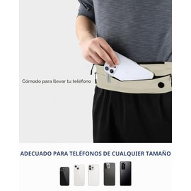 WATERFLY Cinturón de correr Riñonera: Cinturón de cintura para corredores de maratón y trote, paquete deportivo para entrenamiento, ejercicio, fitness