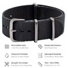Benchmark Basics Nylon Watch Band - Waterproof Ballistic Nylon One-Piece