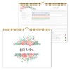 Habit Tracker Calendar,12 Monthly Habit Tracker Journal with Spiral Binding,Undated