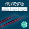 O'Creme Stainless Steel Precision Kitchen Culinary Fine-Tip Tweezer Tongs 6-1/2
