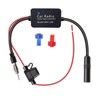 Car Hidden Aerial Radio Antenna Signal Booster Amplifier Strengthen 25db