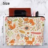 Kalygon Women Makeup Organizer Bag Fox Forest Animal Cute Fox
