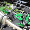 Motokano Foot Peg Heel Plate Guard for Ninja 400 Z400