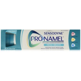 Sensodyne Pronamel Fresh Breath Anti-cavity Fluoride Toothpaste Fresh Breath - 4 Ounces (Pack of 3)