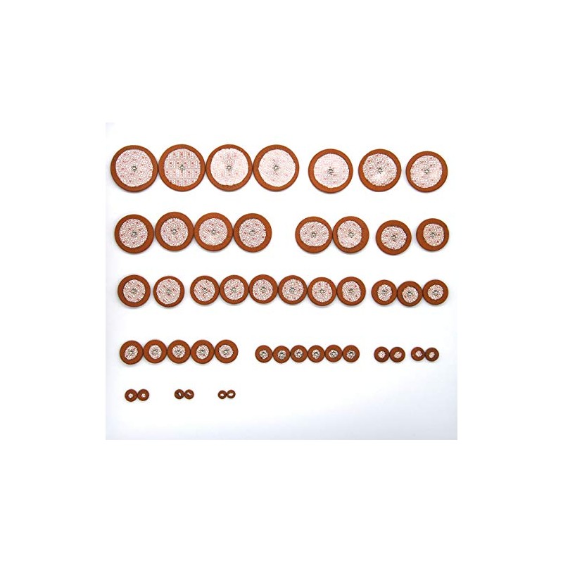 47 Soundman® Pads for Alto Saxophone Lambskin Universal Upholstery Set