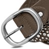 CASPAR Womens Vintage Jeans Belt / Waist Band with Studs